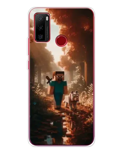 Чехол для Ulefone Note 10 с картинкой «Стив в лесу» Чехол для Ulefone Note 10 с картинкой «Стив в лесу»