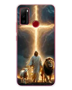 Чехол для Ulefone Note 10 с картинкой «Лев Иуды и Свет»