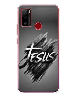 Чехол для Ulefone Note 10 с картинкой «Надпись Jesus Graffiti»