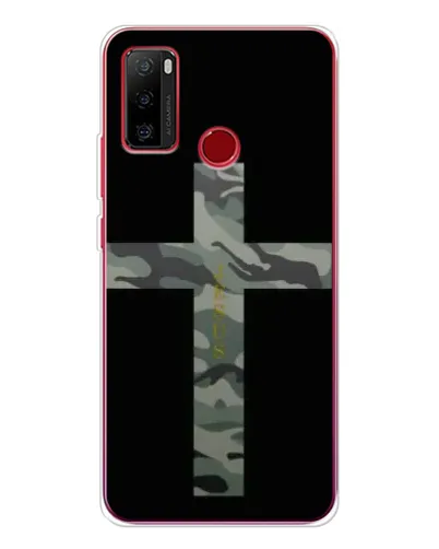 Чехол для Ulefone Note 10 с картинкой «Милитари Крест»