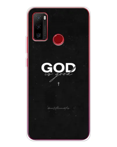 Чехол для Ulefone Note 10 с картинкой «GOD — Бог над всем»