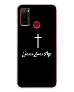 Чехол для Ulefone Note 10 с картинкой «Иисус любит тебя»