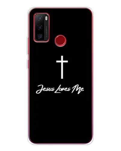 Чехол для Ulefone Note 10 с картинкой «Иисус любит тебя»