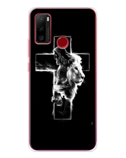 Чохол для Ulefone Note 10 з картинкою «Сяючий хрест Jesus»