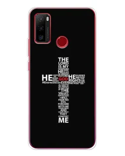 Чохол для Ulefone Note 10 з картинкою «Текстовий хрест»