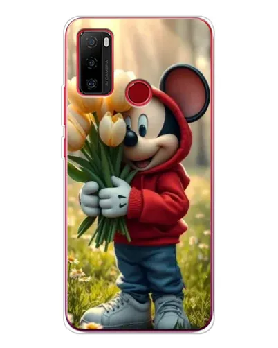 Чохол для Ulefone Note 10 з картинкою «Міккі з тюльпанами» Чохол для Ulefone Note 10 з картинкою «Міккі з тюльпанами»