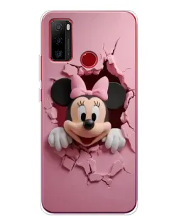 Чохол для Ulefone Note 10 з картинкою «Мінні крізь стіну»