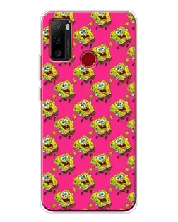 Чехол для Ulefone Note 10 с картинкой «Розовый паттерн»