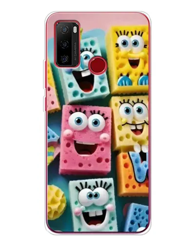Чохол для Ulefone Note 10 з картинкою «Кольорові губки»