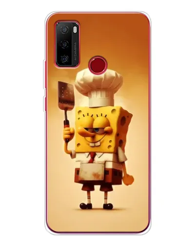Чохол для Ulefone Note 10 з картинкою «Губка Боб кухар»