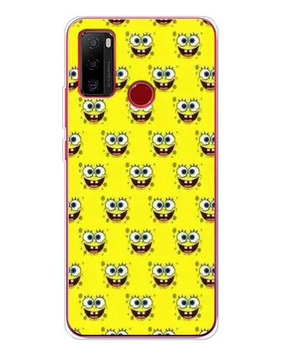 Чохол для Ulefone Note 10 з картинкою «Паттерн Губка Боб»