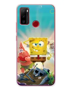 Чохол для Ulefone Note 10 з картинкою «Спанч Боб переможець»