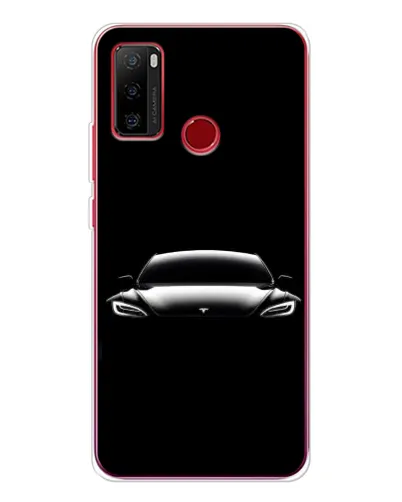 Чехол для Ulefone Note 10 с картинкой «Фары Tesla Night» Чехол для Ulefone Note 10 с картинкой «Фары Tesla Night»