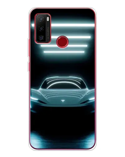 Чехол для Ulefone Note 10 с картинкой «Tesla в неоне» Чехол для Ulefone Note 10 с картинкой «Tesla в неоне»