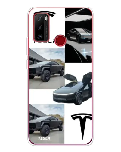 Чехол для Ulefone Note 10 с картинкой «Коллаж Cybertruck Tesla» Чехол для Ulefone Note 10 с картинкой «Коллаж Cybertruck Tesla»