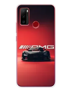 Чохол для Ulefone Note 10 з картинкою «Mercedes AMG — червона лінія»