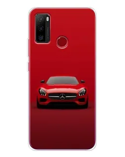 Чохол для Ulefone Note 10 з картинкою «Червоний Mercedes AMG»