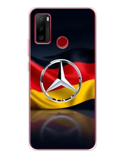 Чохол для Ulefone Note 10 з картинкою «Mercedes — прапор Німеччини»
