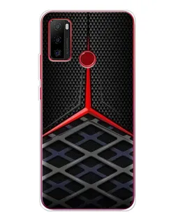 Чохол для Ulefone Note 10 з картинкою «Mercedes Carbon Grid»