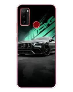Чохол для Ulefone Note 10 з картинкою «Темний Mercedes AMG»