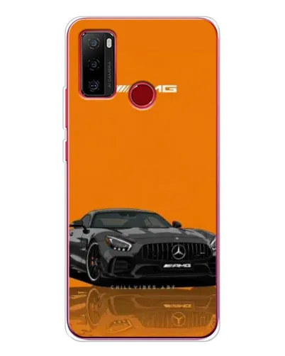 Чохол для Ulefone Note 10 з картинкою «Помаранчевий Mercedes AMG»