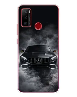 Чохол для Ulefone Note 10 з картинкою «Mercedes у диму»