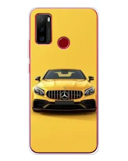Чохол для Ulefone Note 10 з картинкою «Жовтий Mercedes GT»