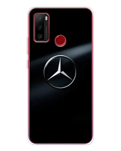 Чохол для Ulefone Note 10 з картинкою «Mercedes на металі»
