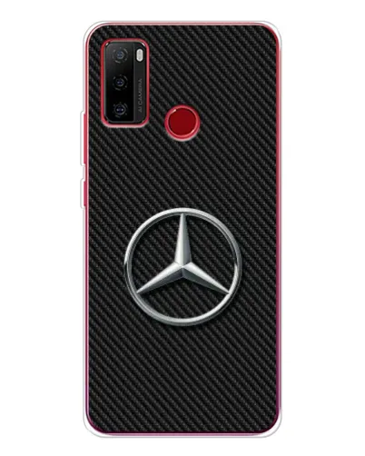 Чохол для Ulefone Note 10 з картинкою «Карбоновий Mercedes стиль»
