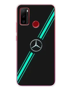 Чохол для Ulefone Note 10 з картинкою «Спортивні лінії Mercedes»