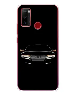 Чохол для Ulefone Note 10 з картинкою «Audi — нічний контур»