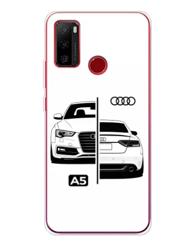 Чохол для Ulefone Note 10 з картинкою «Audi — контрастний дизайн» Чохол для Ulefone Note 10 з картинкою «Audi — контрастний дизайн»