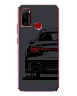 Чохол для Ulefone Note 10 з картинкою «Задня частина Audi — арт»