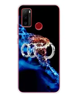 Чохол для Ulefone Note 10 з картинкою «Енергія лого Audi»