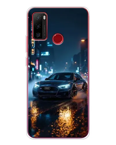 Чохол для Ulefone Note 10 з картинкою «Нічне місто та Audi» Чохол для Ulefone Note 10 з картинкою «Нічне місто та Audi»