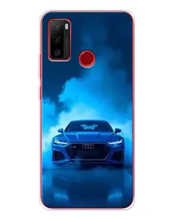 Чохол для Ulefone Note 10 з картинкою «Audi — блакитна енергія»