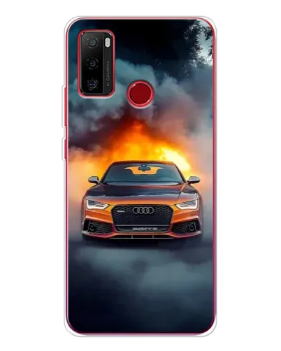 Чохол для Ulefone Note 10 з картинкою «Audi у вогняному диму» Чохол для Ulefone Note 10 з картинкою «Audi у вогняному диму»
