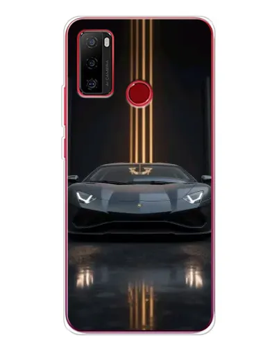Чехол для Ulefone Note 10 с картинкой «Lamborghini золотые линии» Чехол для Ulefone Note 10 с картинкой «Lamborghini золотые линии»