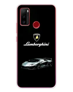 Чехол для Ulefone Note 10 с картинкой «Логотип Lamborghini классика»