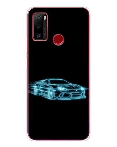 Чехол для Ulefone Note 10 с картинкой «Неоновый контур Lamborghini» Чехол для Ulefone Note 10 с картинкой «Неоновый контур Lamborghini»