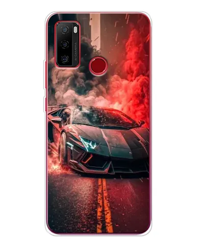 Чехол для Ulefone Note 10 с картинкой «Lamborghini красный дым» Чехол для Ulefone Note 10 с картинкой «Lamborghini красный дым»