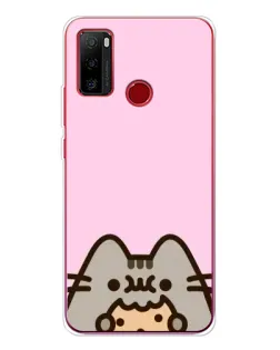 Чехол для Ulefone Note 10 с картинкой «Pusheen и печенье»
