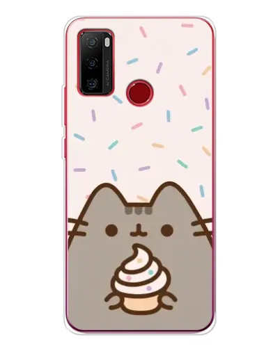 Чехол для Ulefone Note 10 с картинкой «Пушин с кексом» Чехол для Ulefone Note 10 с картинкой «Пушин с кексом»