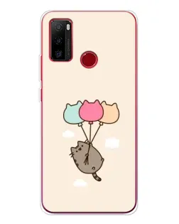 Чохол для Ulefone Note 10 з картинкою «Пушин на кульках»