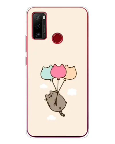 Чохол для Ulefone Note 10 з картинкою «Пушин на кульках»