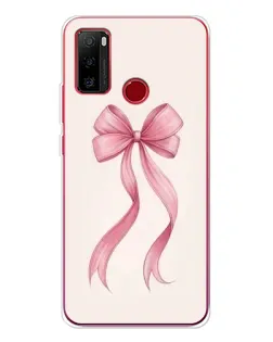 Чохол для Ulefone Note 10 з картинкою «Рожевий бант»