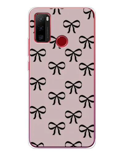 Чехол для Ulefone Note 10 с картинкой «Черные бантики» Чехол для Ulefone Note 10 с картинкой «Черные бантики»