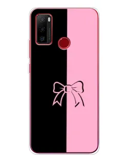 Чехол для Ulefone Note 10 с картинкой «Половинки банта»
