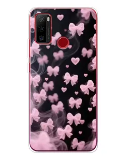 Чехол для Ulefone Note 10 с картинкой «Неоновое кружево»
