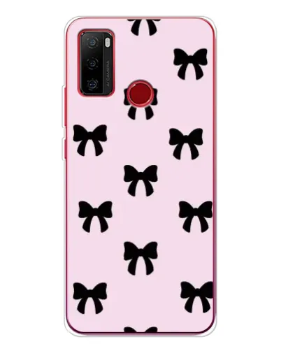 Чехол для Ulefone Note 10 с картинкой «Черные банты Coquette» Чехол для Ulefone Note 10 с картинкой «Черные банты Coquette»